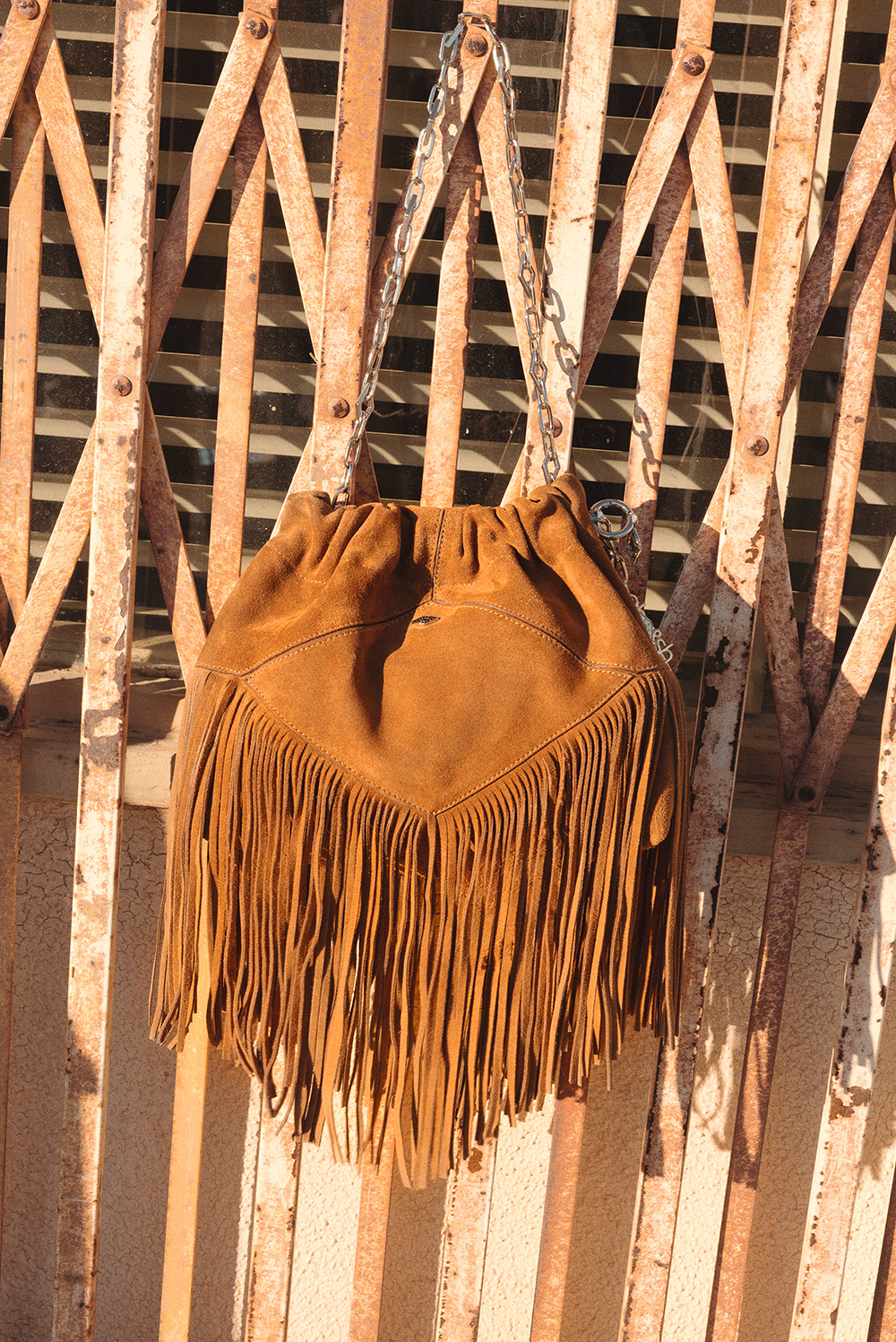 New June tote with fringes